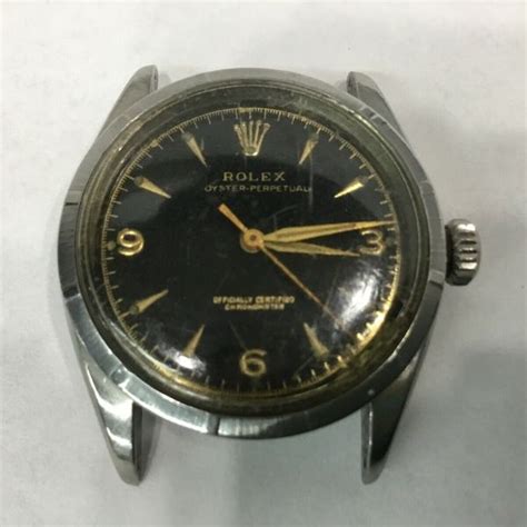 vintage 1953 rolex watch ss bubbleback brevet 6285|Rolex Oyster Perpetual 34 6285 .